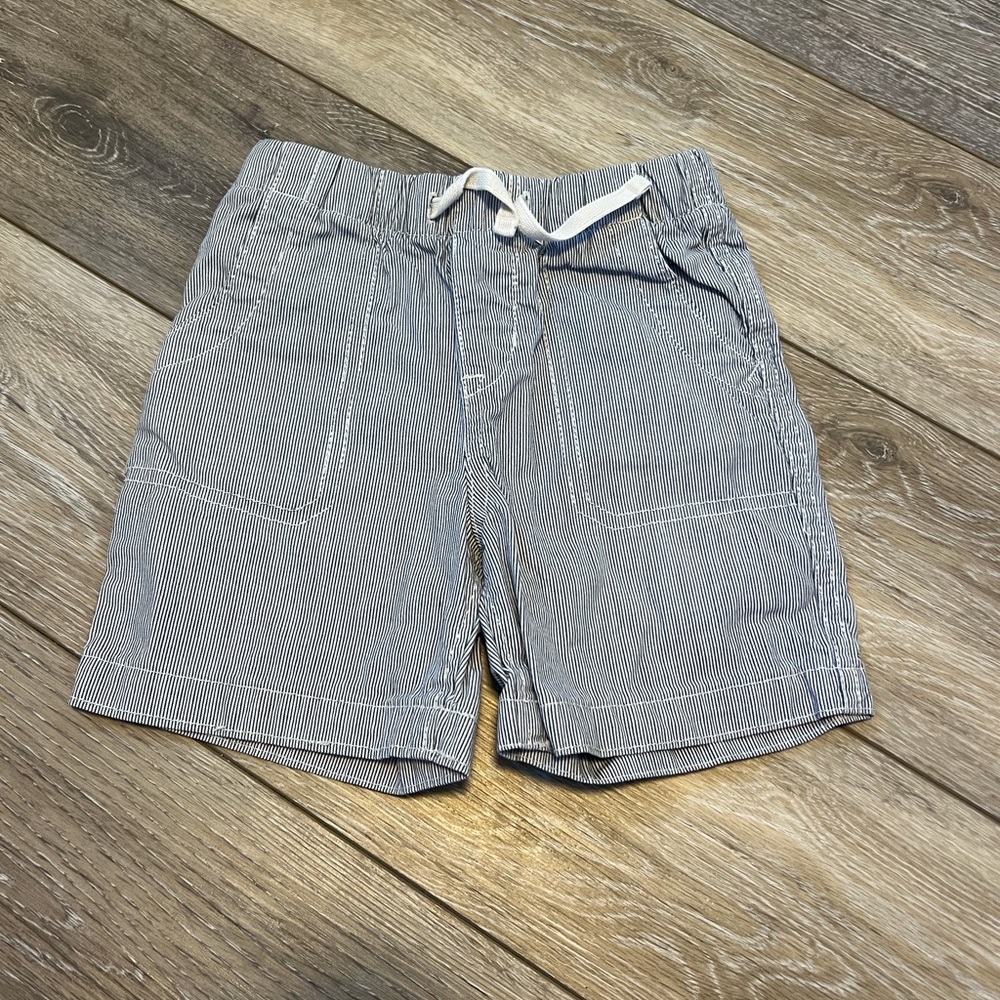 GAP Striped Pull-On Kids Shorts in Light Blue kids size 2T